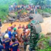 Pencari Rumput Tewas Tertimpa Batu Raksasa di Kali Petung, Batang