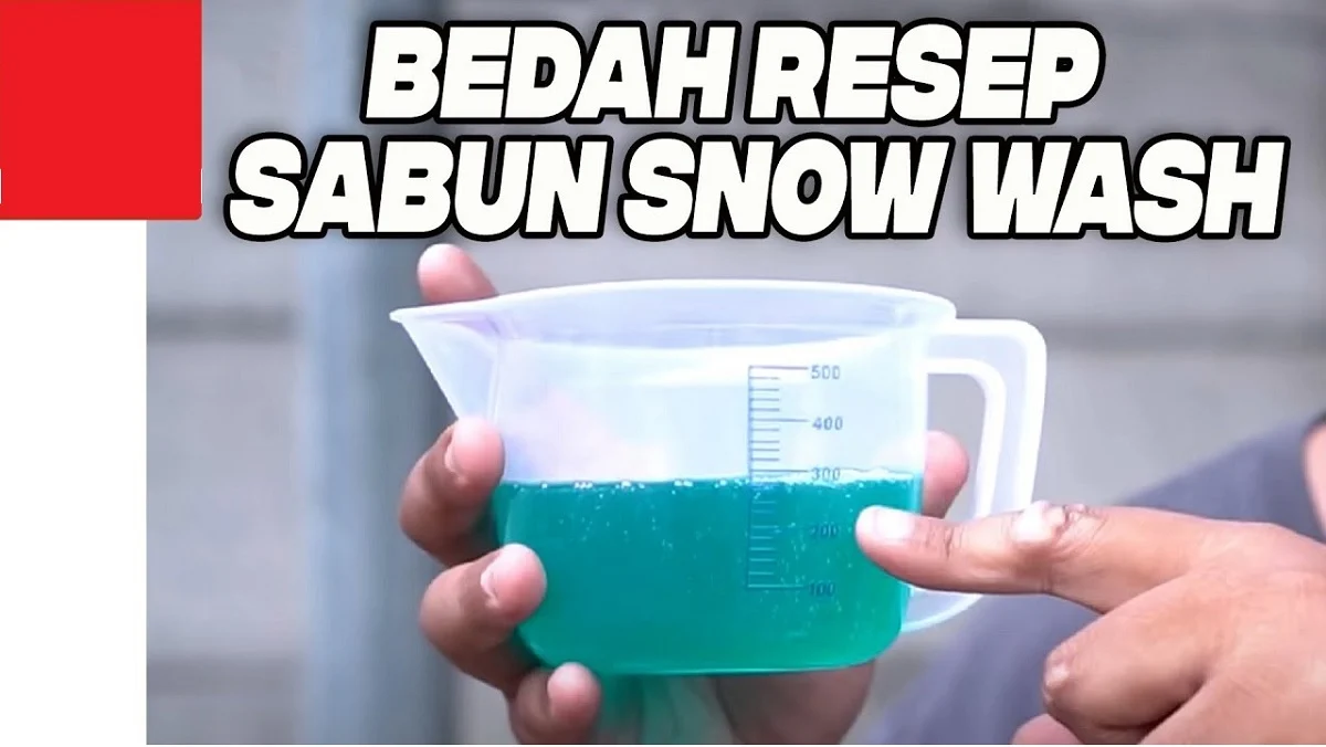 Rahasia Membuat Sabun Snow Foam Simpel Tanpa Kompresor