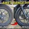 Trik Ampuh Mengembalikan Ban Motor Seperti Baru dan Membersihkan Spion dengan Bahan Rumahan