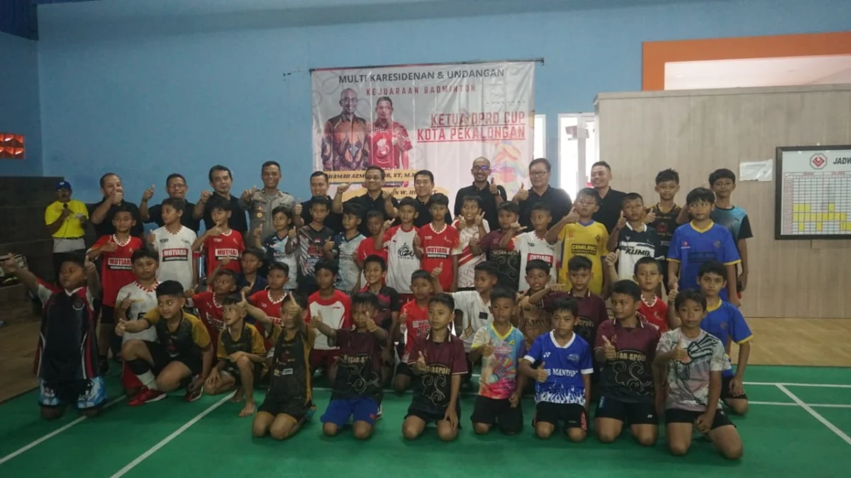 368 Atlet Meriahkan Kejuaraan Badminton Ketua DPRD Cup 2025 di Pekalongan