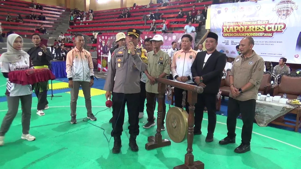 Ribuan Atlet Berlaga di Kejuaraan Pencak Silat Kapolres Cup 2025, Ajang Jaring Bibit Unggul