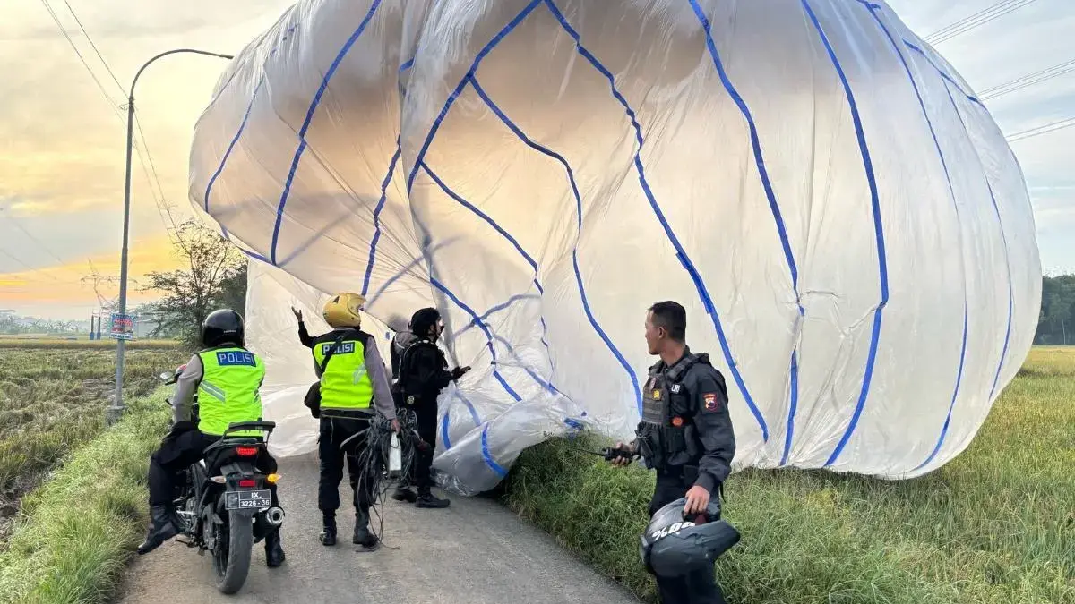 Polres Pekalongan Amankan 16 Balon Udara dan 85 Petasan, Cegah Gangguan Kamtibmas Syawalan