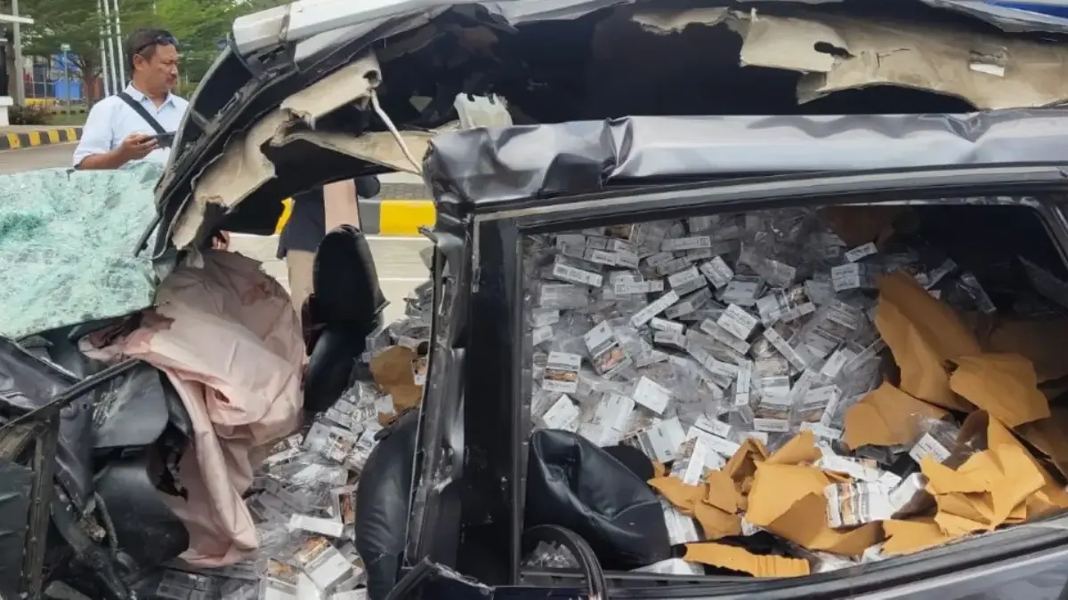 Tersangka Tewas, Bea Cukai Tegal Hentikan Penyelidikan Rokok Ilegal di Kecelakaan Tol Pekalongan