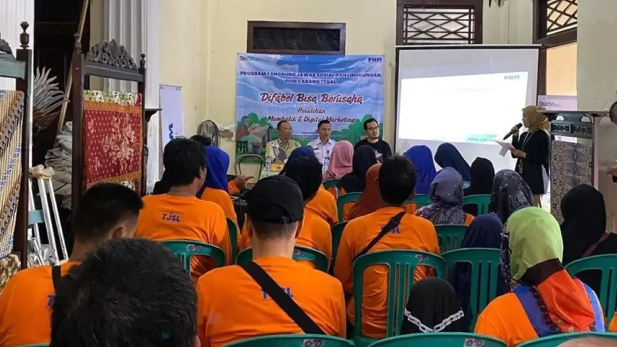 Difabel Kota Pekalongan Dapat Pelatihan Membatik dan Digital Marketing, Dorong Kemandirian Lewat Batik