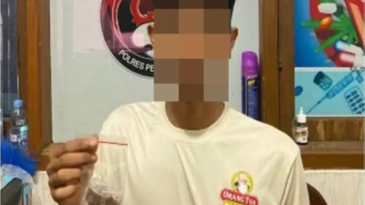 Edarkan Tembakau Sintetis Dekat Pendopo Bupati, Pemuda Asal Doro Ditangkap Polisi