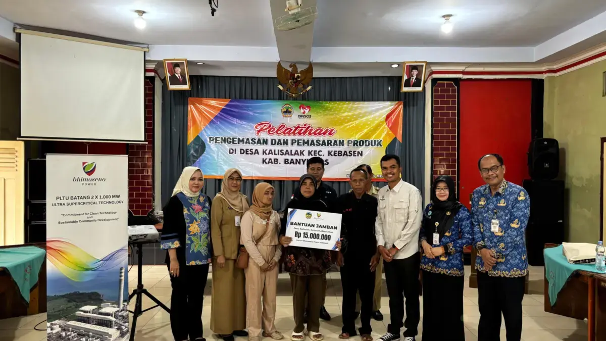 Serah terima bantuan