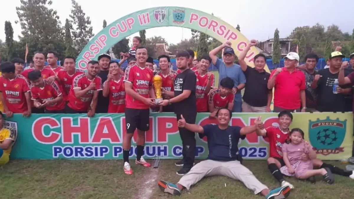 Margomulyo United Raih Juara Porsip Cup III Lewat Drama Adu Penalti Lawan PRT Triharjo