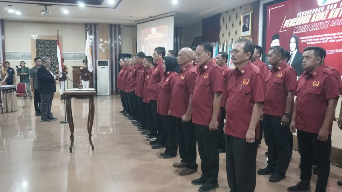 Resmi Dilantik, KONI Kota Pekalongan Siap Genjot Prestasi Menuju Porprov 2026