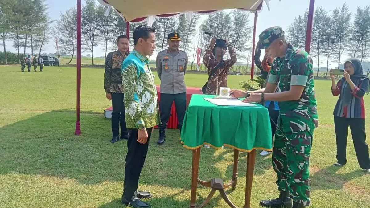 TMMD Sengkuyung II Resmi Dimulai, TNI dan Pemkab Kendal Bangun Jalan 800 Meter di Desa Jungsemi  