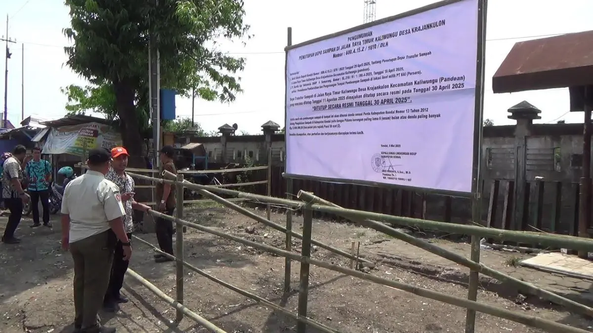 TPS Pantura Kaliwungu Resmi Ditutup, DLH Kendal Minta Sampah Dialihkan ke TPA Darupono