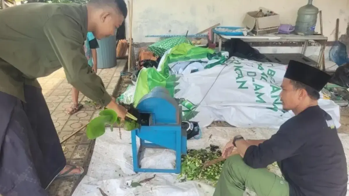 Warga Padukuhan Kraton Ubah Enceng Gondok Jadi Pupuk Kompos untuk Dukung Urban Farming