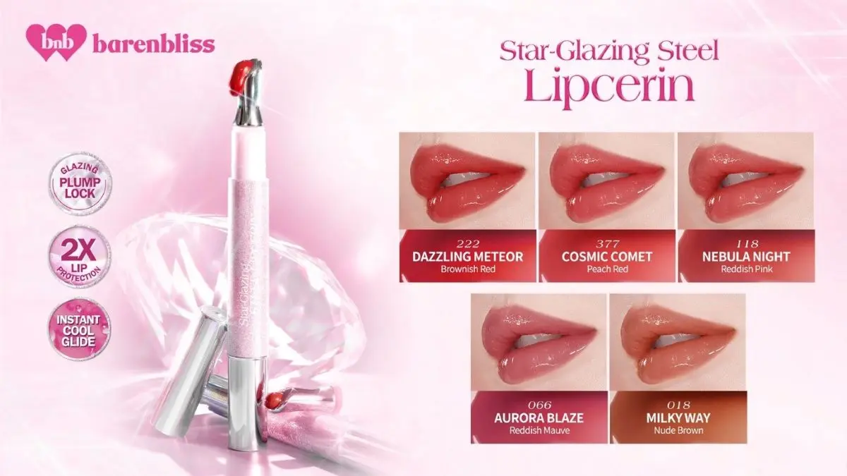 BNB barenbliss Star-Glazing Steel Lipcerin