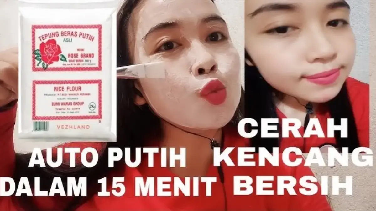 Cara Membuat Masker Tepung Beras Agar Wajah Glowing