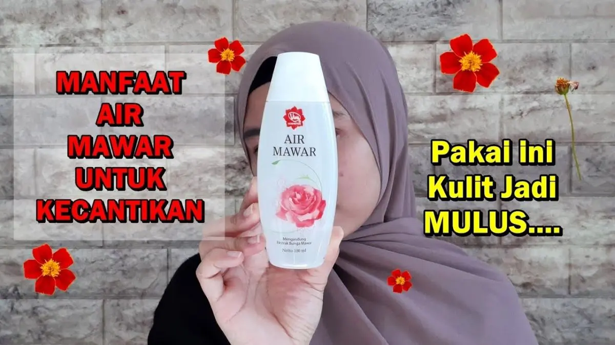 Diy Masker Air Mawar Pengelupas Flek Hitam Dalam 1 Malam, Begini 3 Cara Buatnya