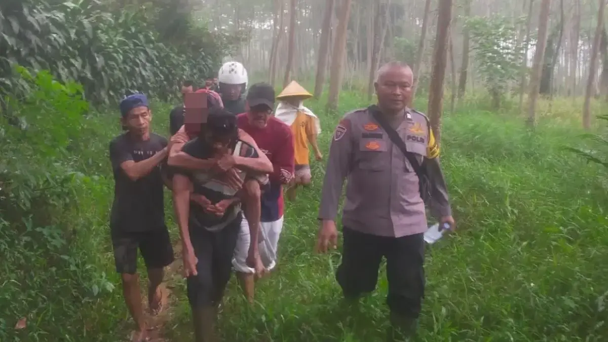 Hilang 2 Hari, Kakek Pikun Asal Tirto Ditemukan Lemas di Hutan Pekalongan
