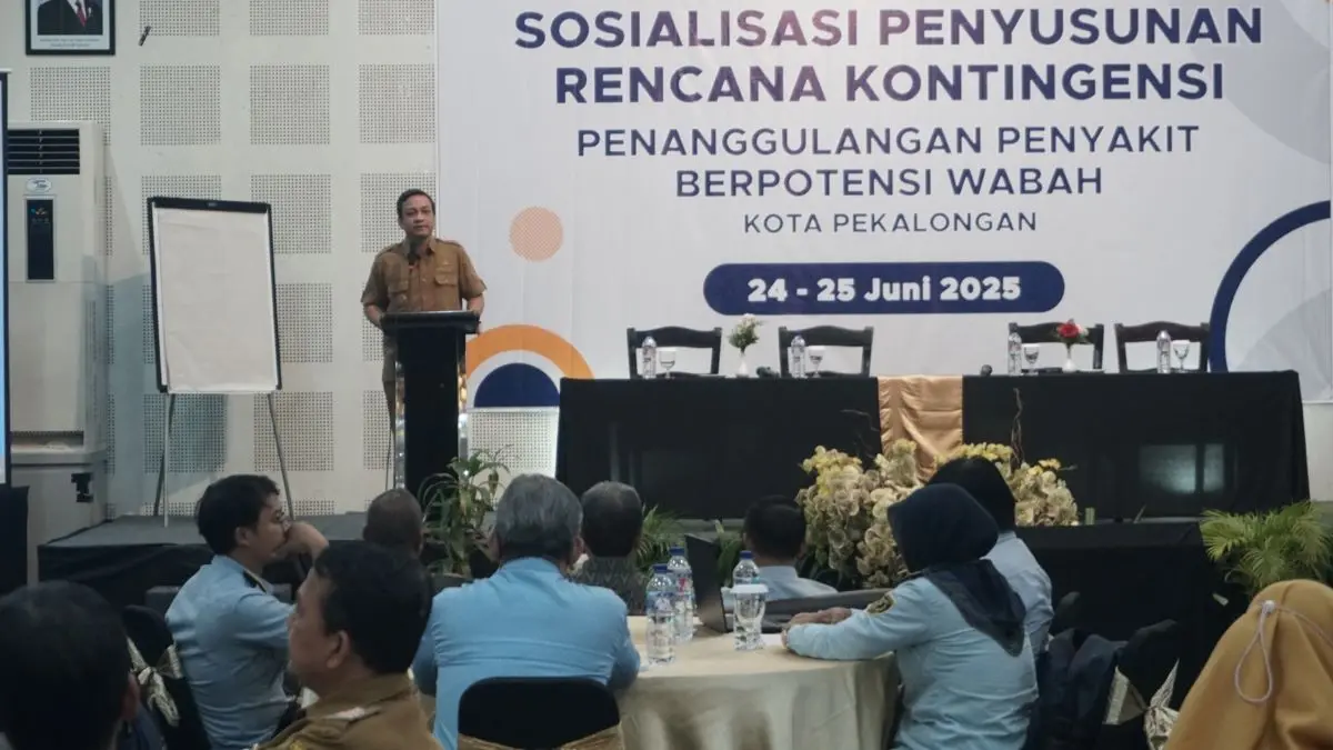 Kemenkes & Pemkot Pekalongan Susun Dokumen Kontingensi Penanggulangan Wabah, Jamin Kesiapsiagaan!