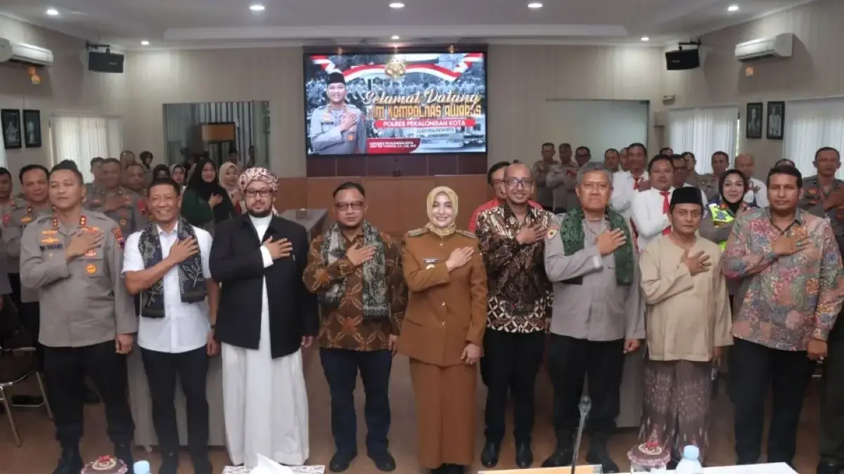 Keren! Polres Pekalongan Kota Masuk 5 Besar Kompolnas Award 2025 Kategori Polres Tipe A!  