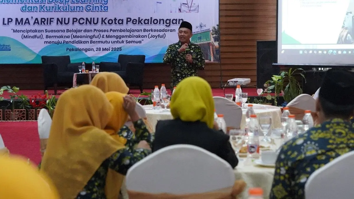 LP Ma\'arif NU Pekalongan Gelar Workshop \"Deep Learning\" & Kurikulum Cinta untuk Ratusan Guru!