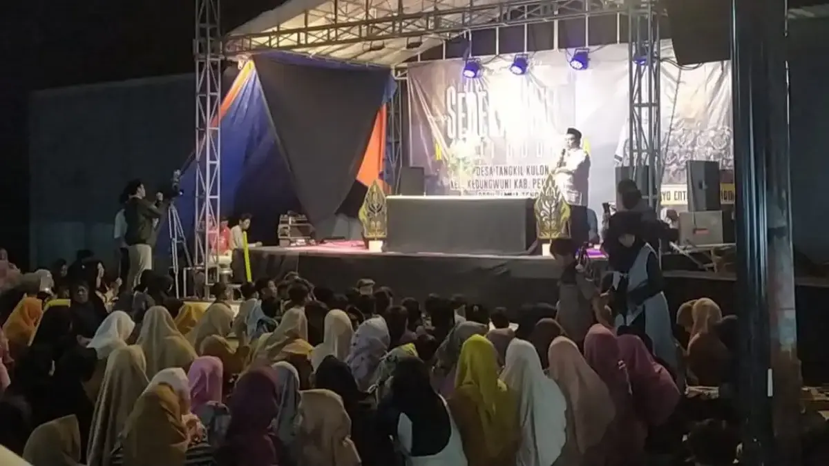 Pemdes Tangkil Kulon Sukses Gelar Sedekah Bumi, Puncaknya Ngaji Budaya & Wayang Santri