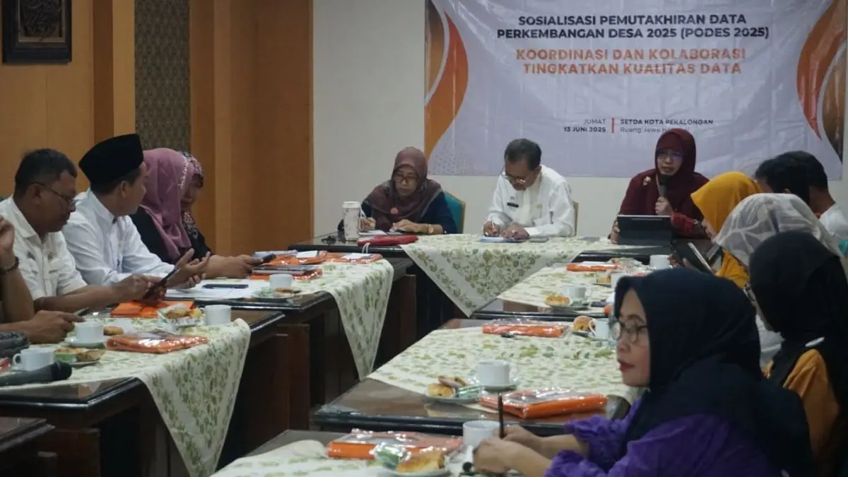 Pemkot Pekalongan Gandeng BPS, Data Potensi Kelurahan untuk Pembangunan Tepat Sasaran!