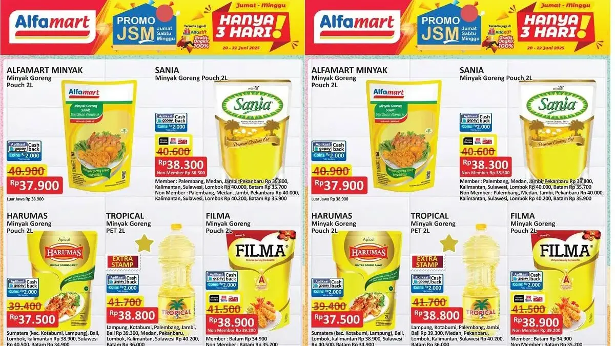Promo Minyak Goreng Super Murah di Alfamart Pekalongan