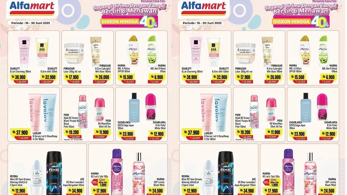 Promo Personal Care 16–30 Juni 2025