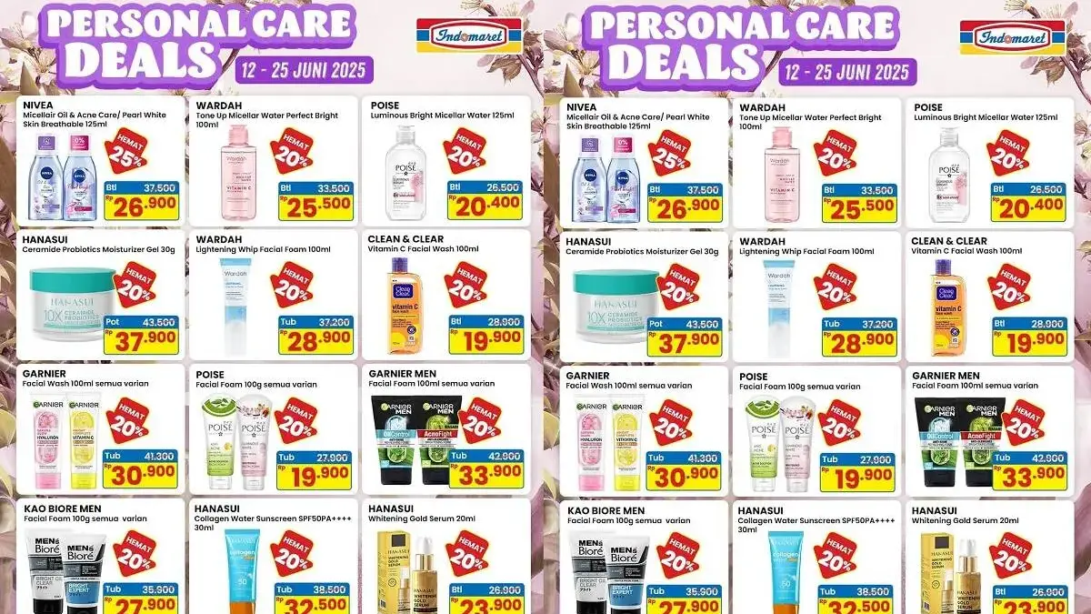 Promo Personal Care di Indomaret Pekalongan