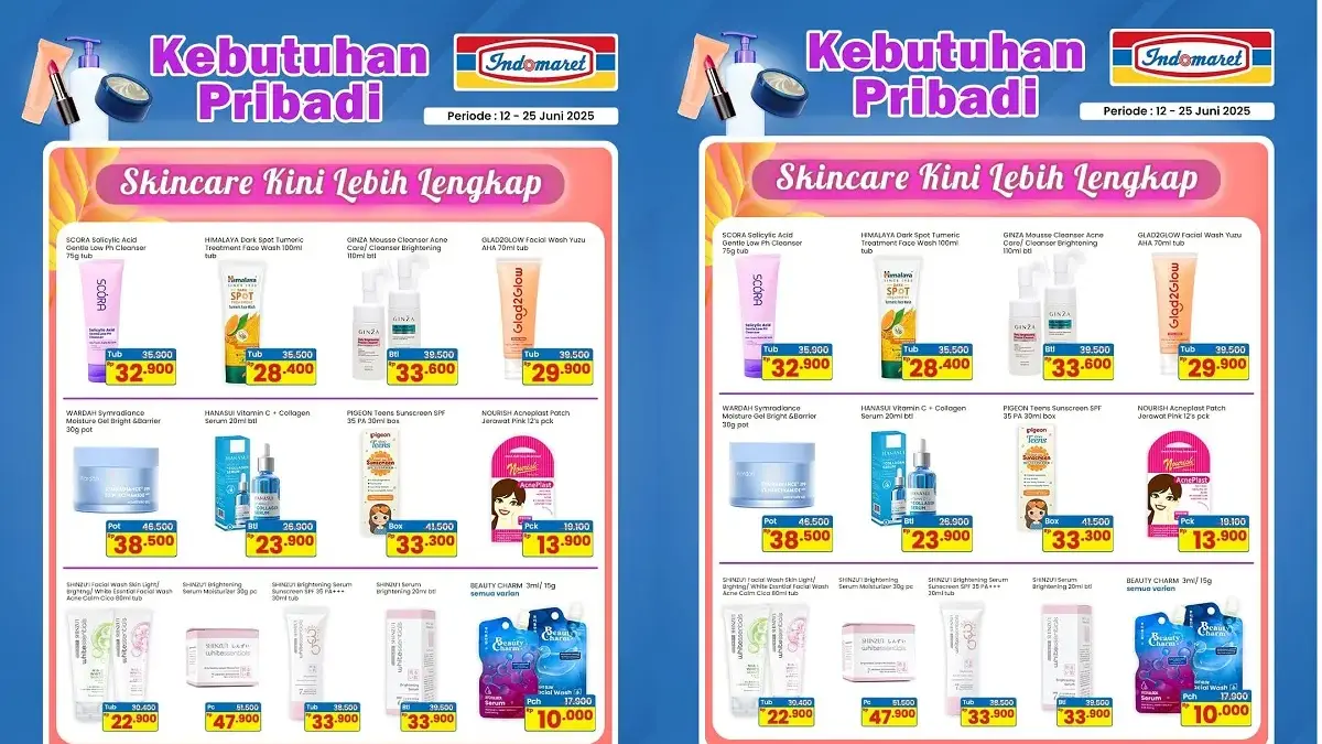 Promo Skincare Indomaret Pekalongan