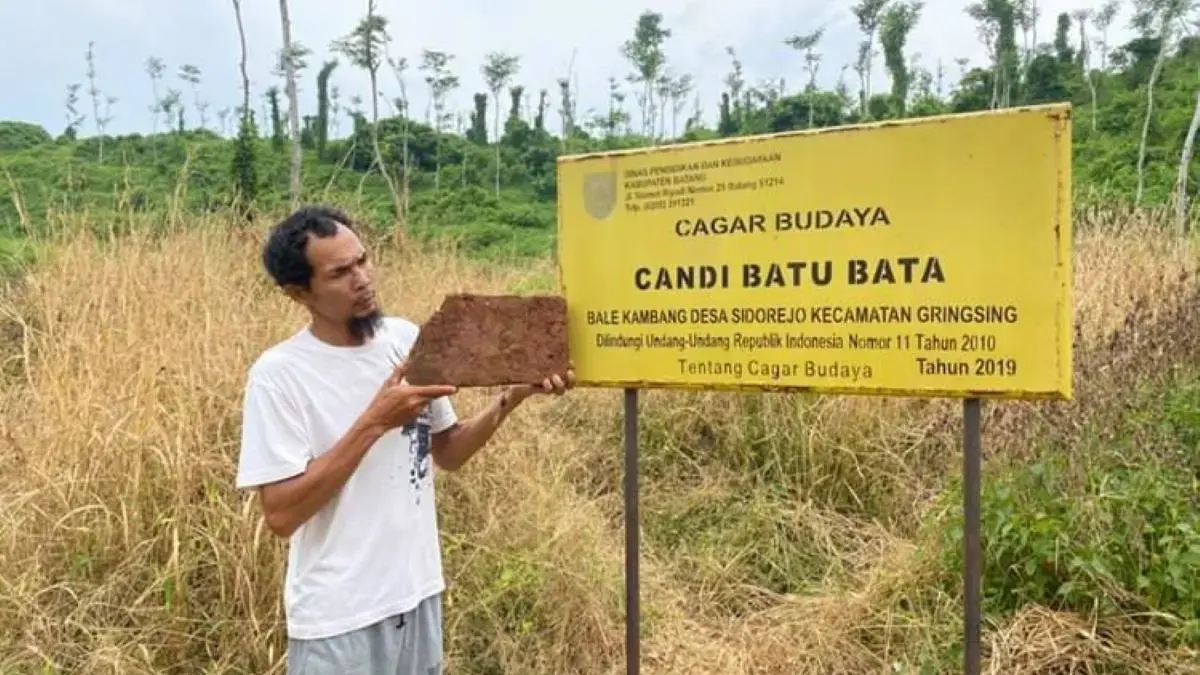 Resmi! Candi Bata Batang Ditetapkan Jadi Cagar Budaya, Kunci Pahami Mataram Kuno!