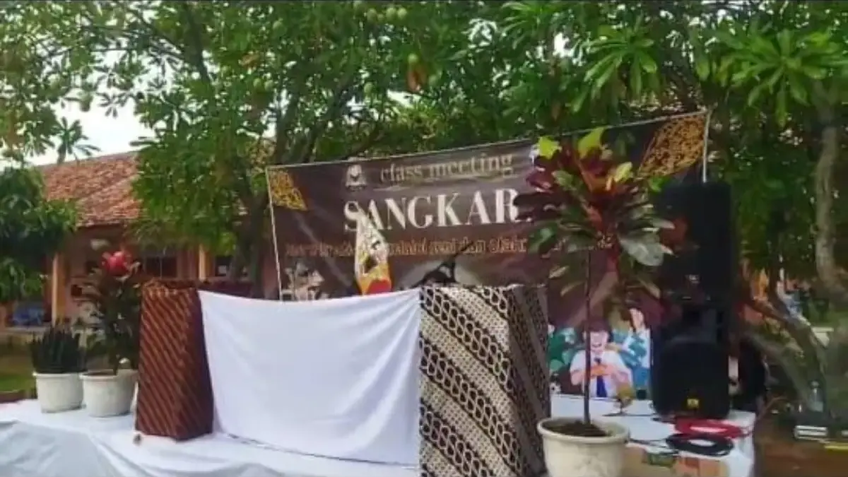 SMKN 1 Warungasem Gelar Lomba Dalang Berintegritas, Inovasi Unik Classmeeting!