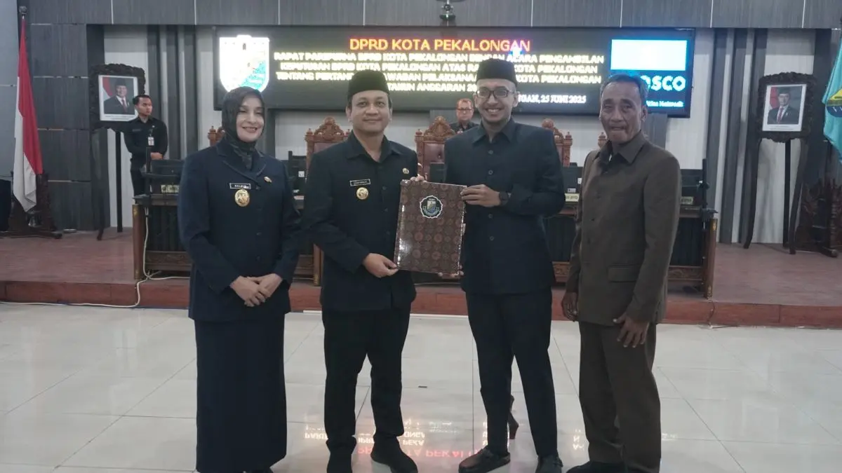 Sah! DPRD Pekalongan Setujui Raperda Pertanggungjawaban APBD 2024, Raih WTP ke-10 Kalinya!