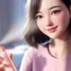 Ilustrasi pemakaian setting spray murah tapi tahan lama.