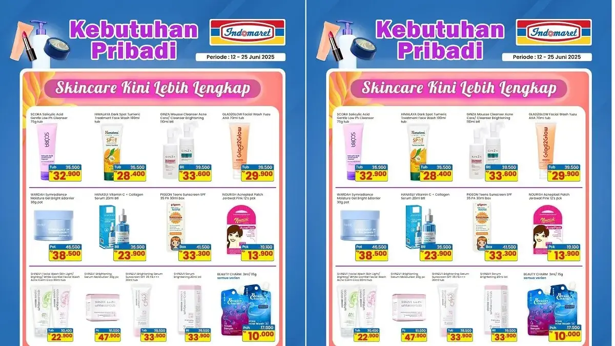 Skincare Murah Meriah di Indomaret Pekalongan