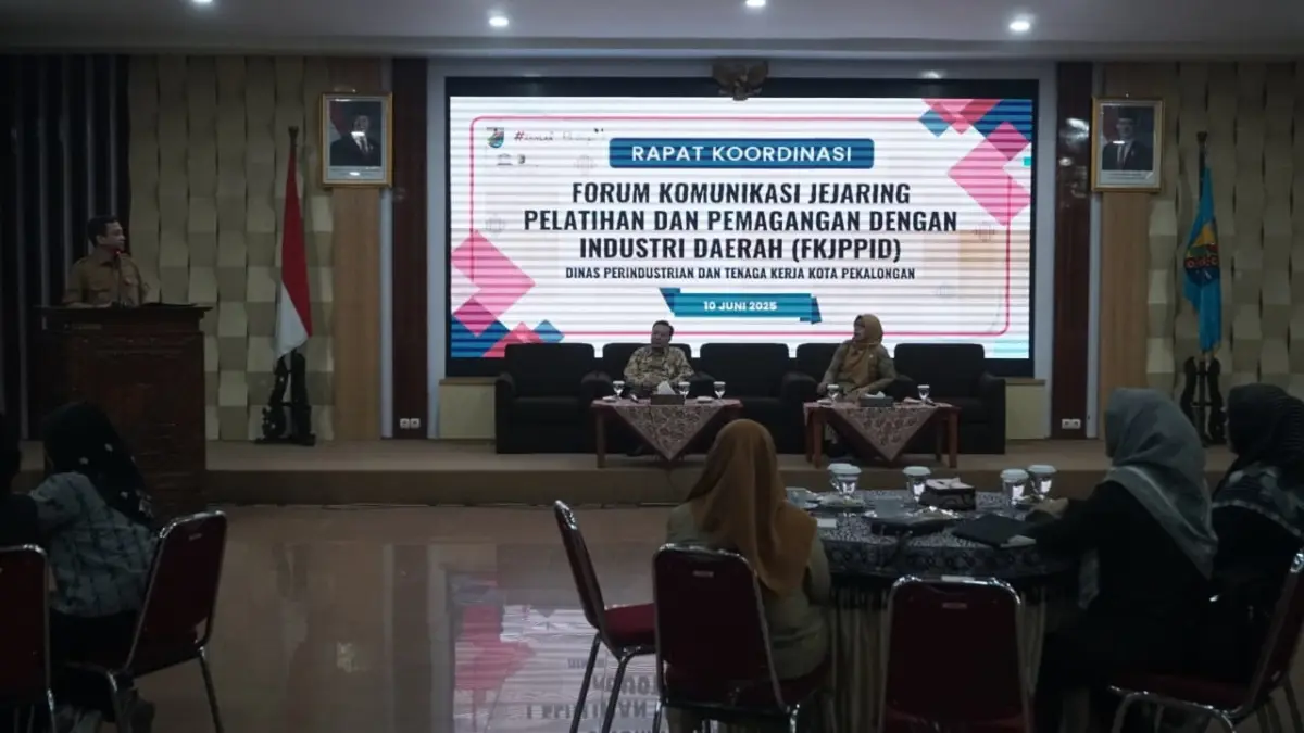 Tekan Angka Pengangguran Tinggi, Pemkot Pekalongan Sinergi dengan Dunia Usaha Lewat Pelatihan Gratis!