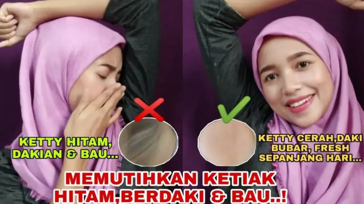 Cara Mencerahkan Ketiak Hitam