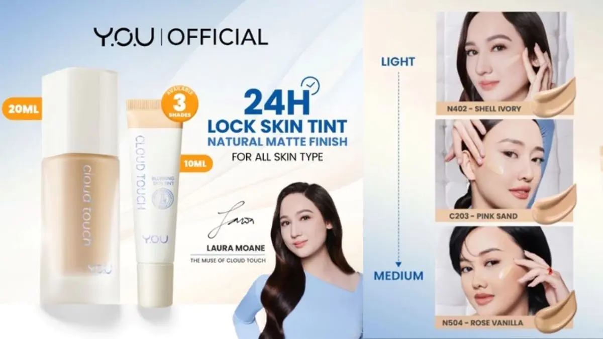 Liquid Foundation dengan Hasil Akhir Matte