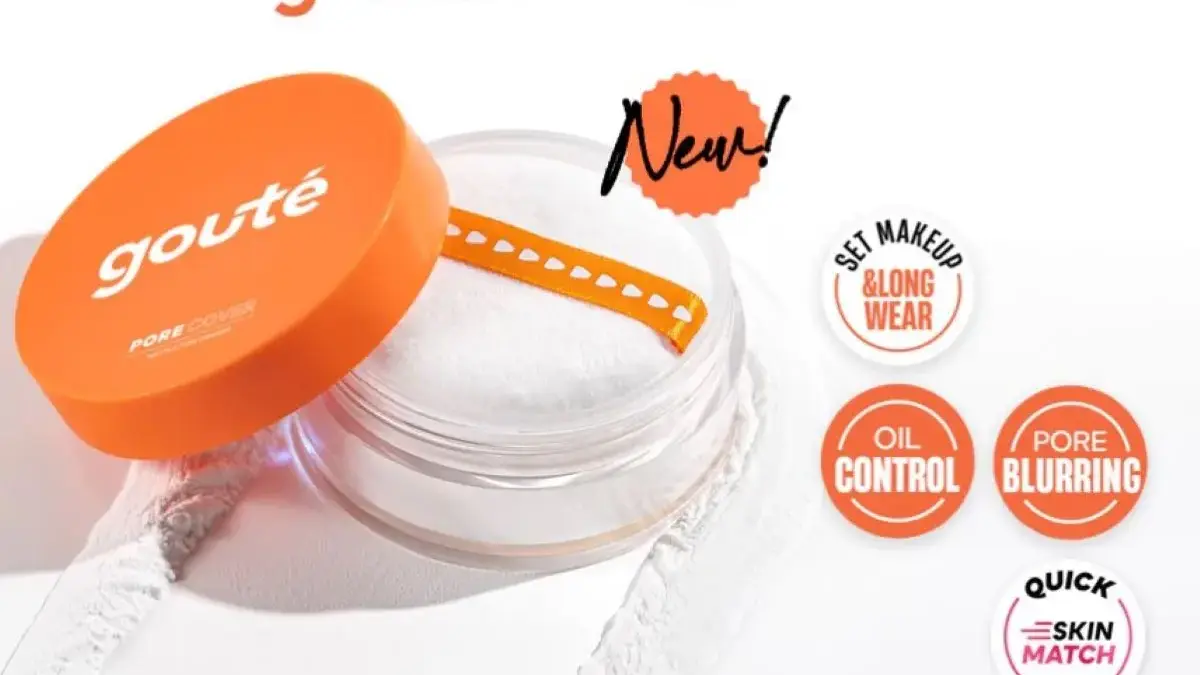 Review Goute Pore Cover Matte Loose Powder