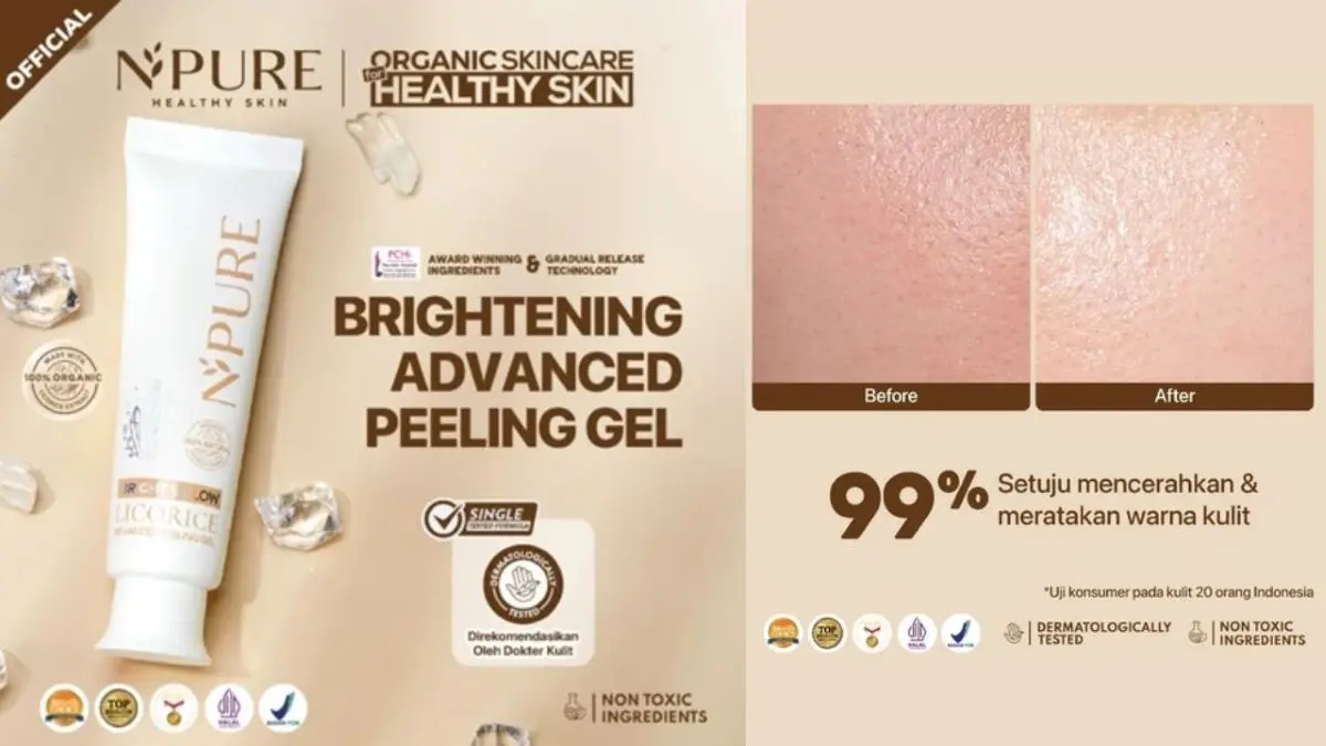 Review Npure Licorice Advanced Peeling Gel