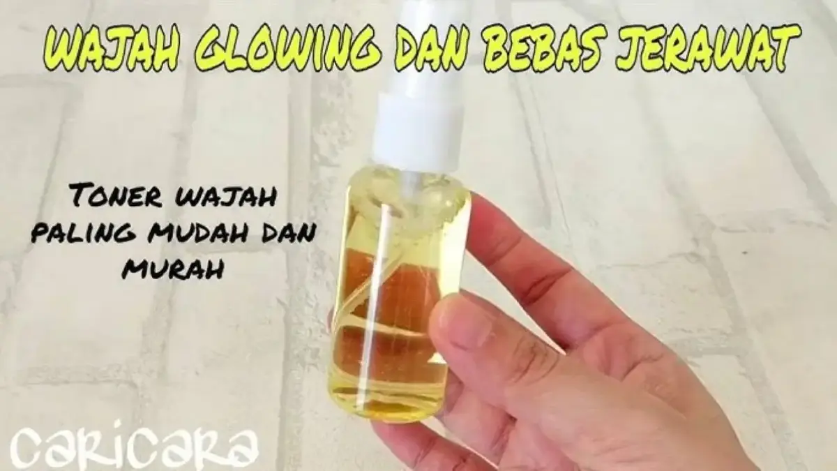 Toner Jeruk untuk Wajah Glowing