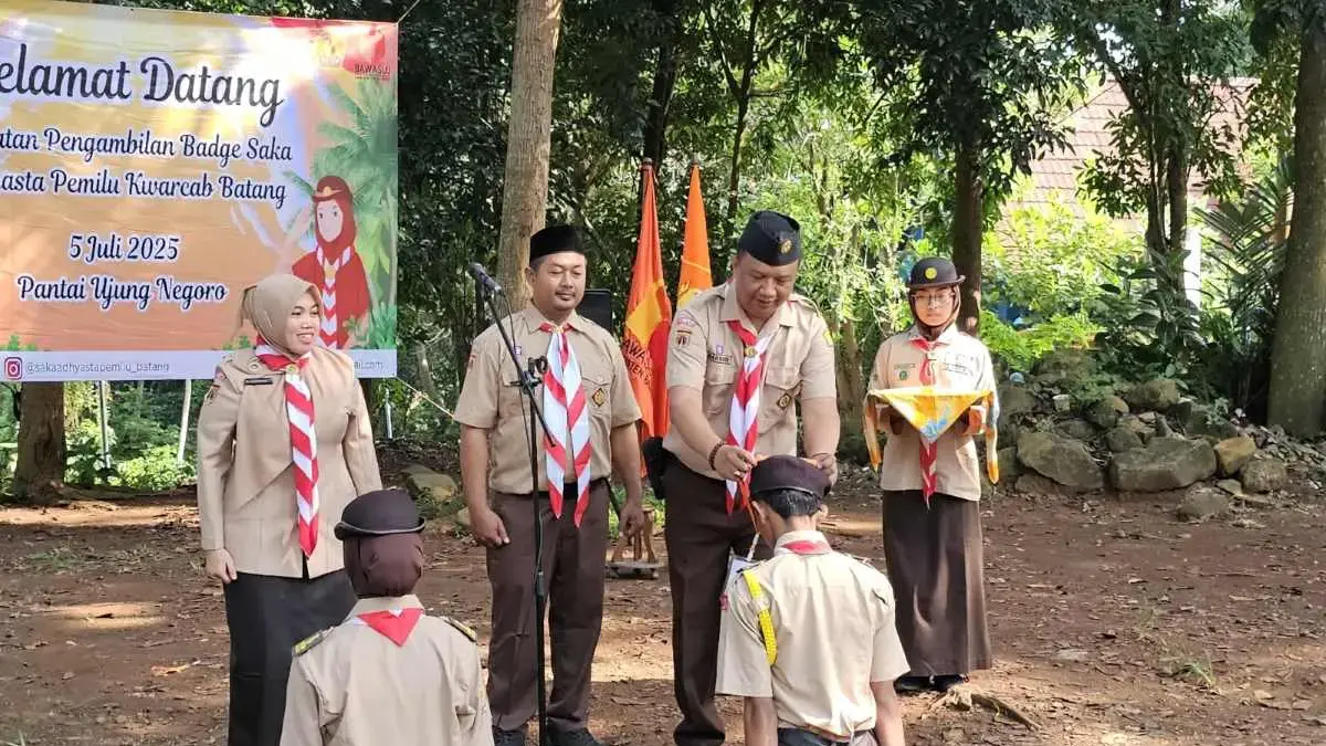 28 Pelajar & Mahasiswa Batang Kini Jadi Kader Pengawas Pemilu Muda Saka Adhyasta Bawaslu!  