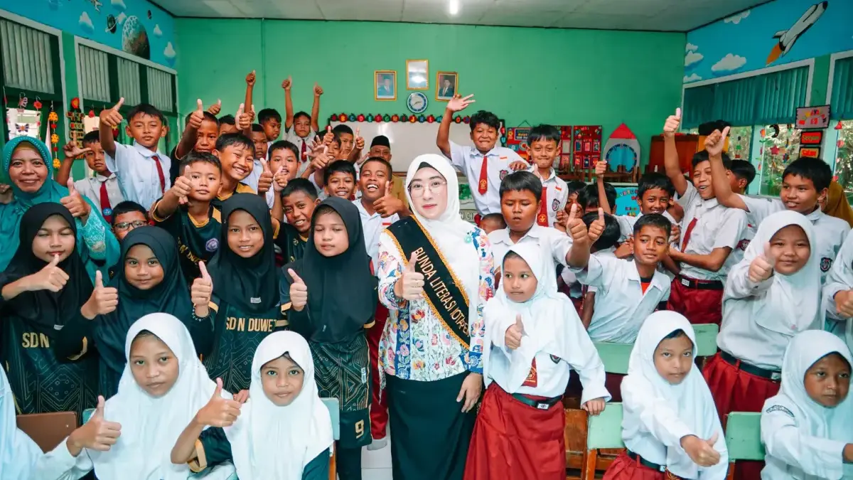 Bunda Literasi Kota Pekalongan Gencarkan Roadshow ke Sekolah