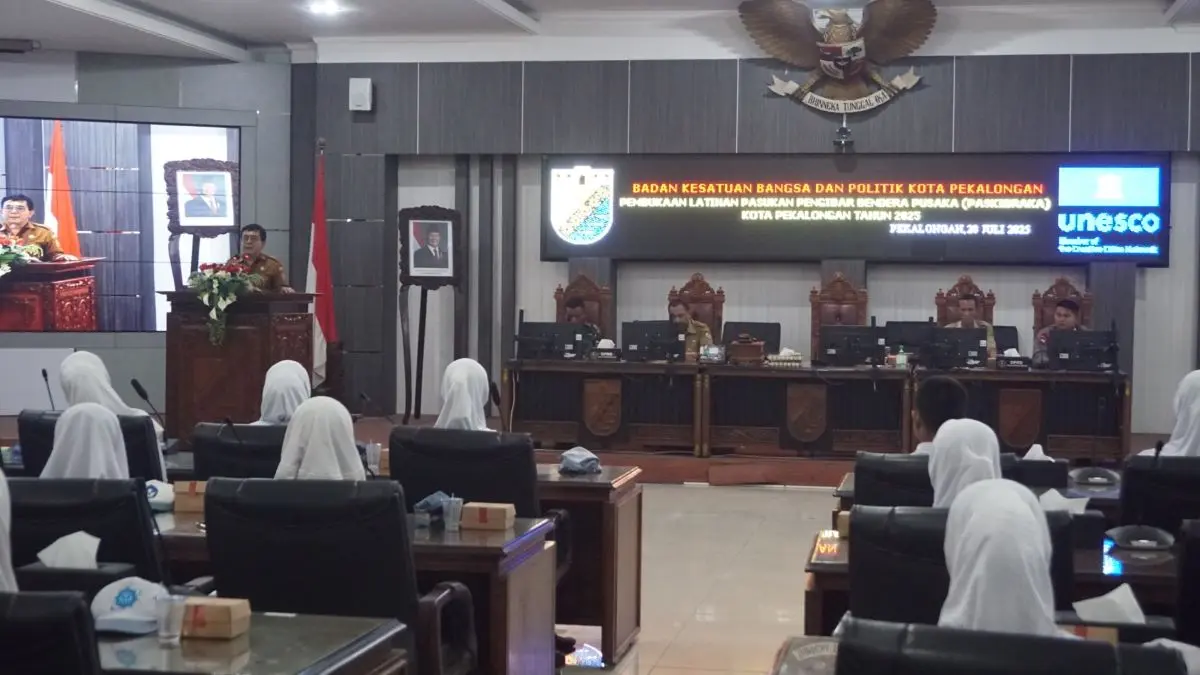 Calon Paskibraka Pekalongan 2025 Mulai Dilatih Intensif, Siap Kibarkan Bendera di HUT ke-80 RI!