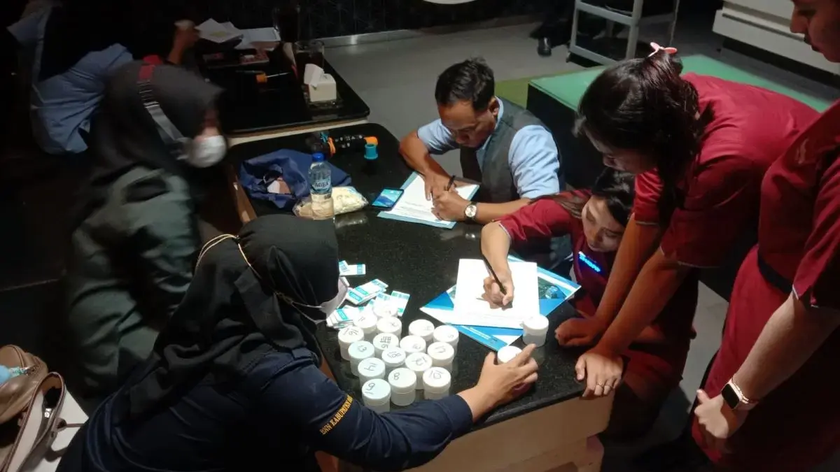 Cegah Narkoba di Tempat Hiburan: BNNK Batang Gelar Tes Urine Massal Karyawan Happy Puppy!