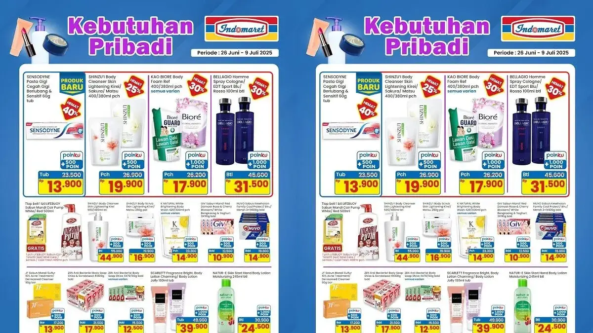 Diskon Kebutuhan Pribadi di Indomaret Pekalongan