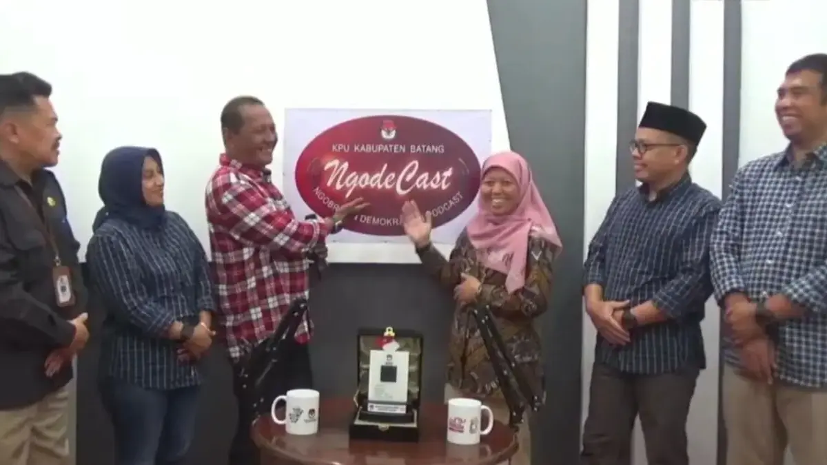 KPU Batang Luncurkan NgodeCast: Gaungkan Demokrasi di Ruang Digital, Sasar Generasi Muda!