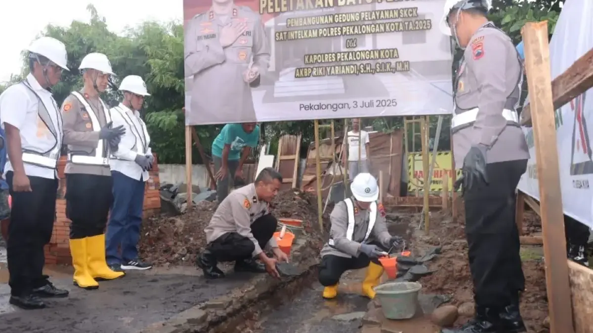Polres Pekalongan Kota Bangun Gedung Pelayanan SKCK Baru, Target Rampung 120 Hari!  