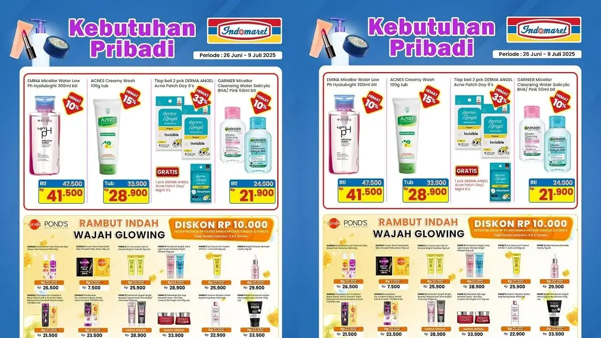 Promo Kebutuhan Pribadi Indomaret Pekalongan