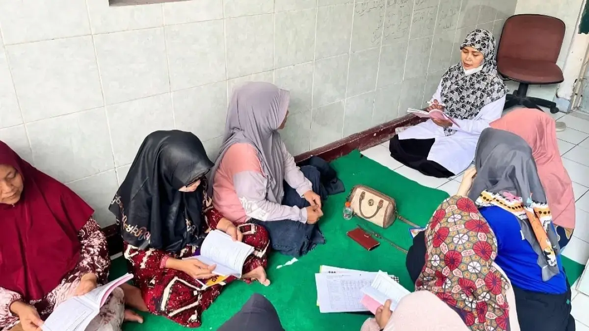 WBP Wanita Rutan Pekalongan Dibekali Bimbingan Mental, Belajar BTQ hingga Tajwid!