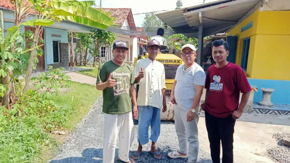 Warga Ucapkan Terima Kasih kepada H Aminudin Aziz