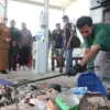 Balgis Diab Tinjau Pengolahan Sampah dengan Mesin MOTAH